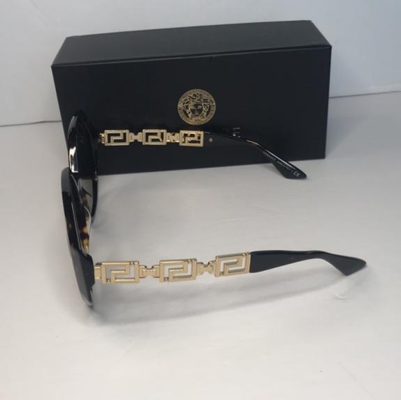 ? - Authentic New VERSACE VE4395 108/73 havana Sunglasses main image 7